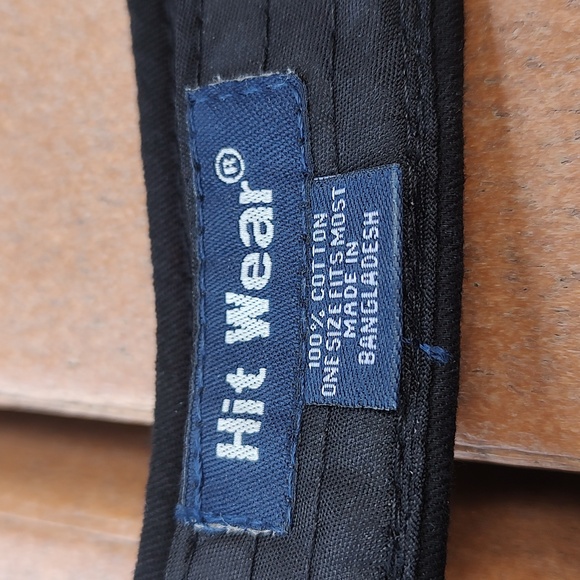 CNN New source Adjustable Unisex Visor - One Size Fits Most - Red Black - Picture 8 of 8